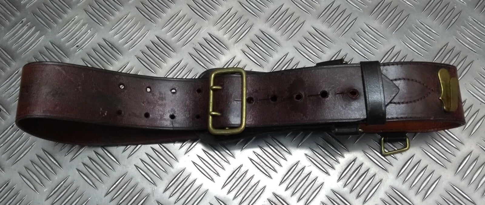 Sam Browne Belt Old Pattern British Made Issue No Shoulder Strap