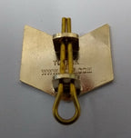 Genuine British Issue 4 bar Metal Chevron Small Badge Drum Major- NEW