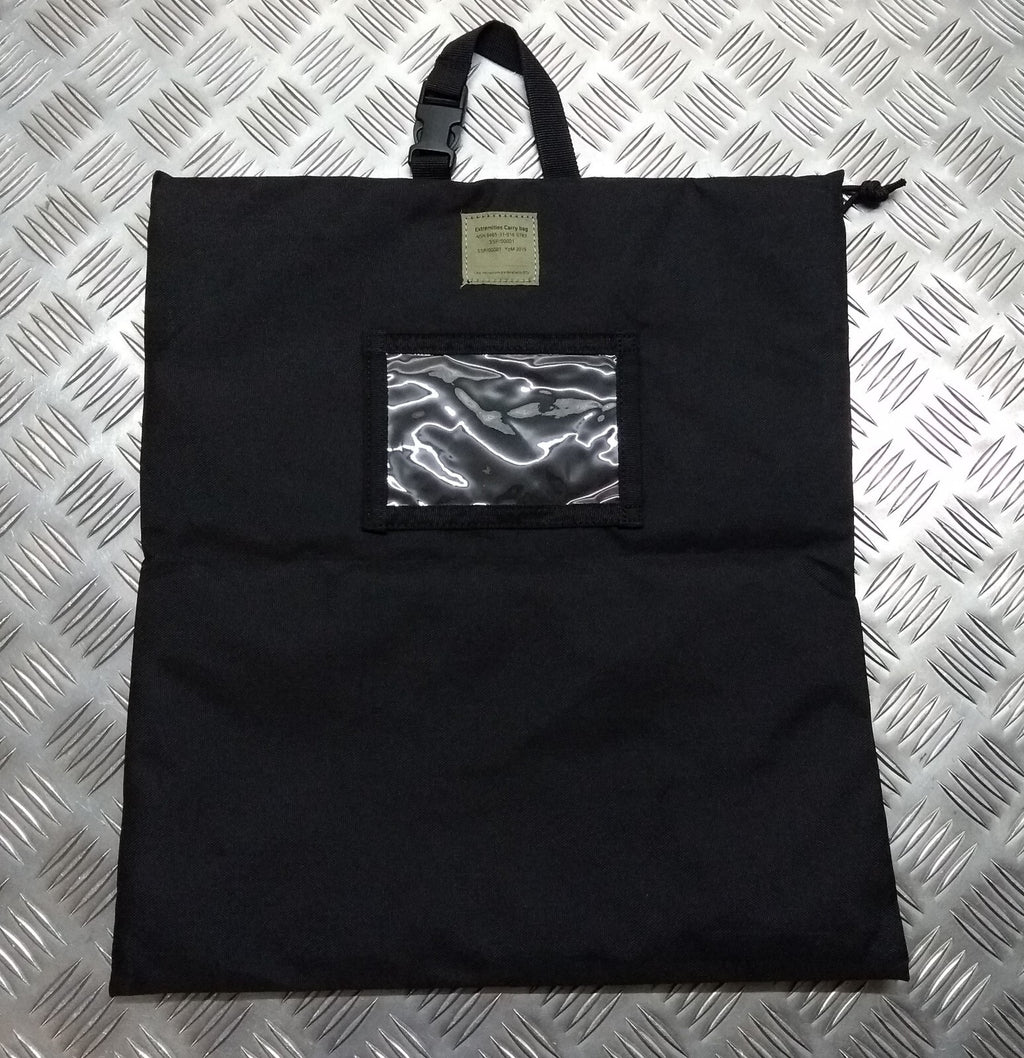 Extremities Carry Bag British Army Surplus Virtus NSN Stock Stealth Black Gen 1