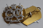 QRL Collar Badges British Army Queens Royal Lancers Other Ranks Insignia 1 Pair