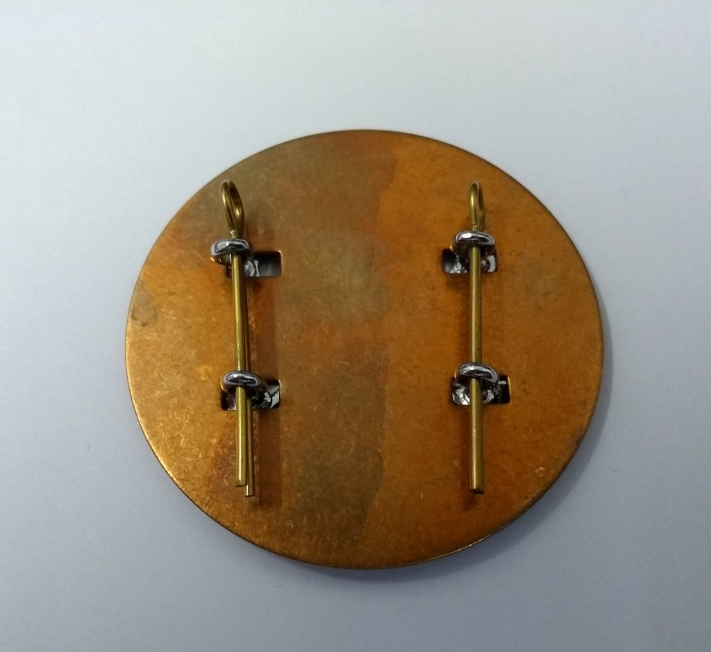 Qualification Crossed Trumpet badge Chrome Colour