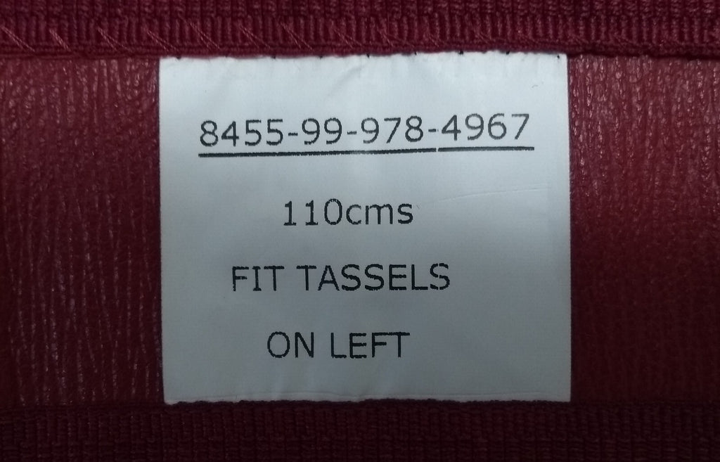 Crimson Waist Sash British Foot Issue For Ceremonies & Parade