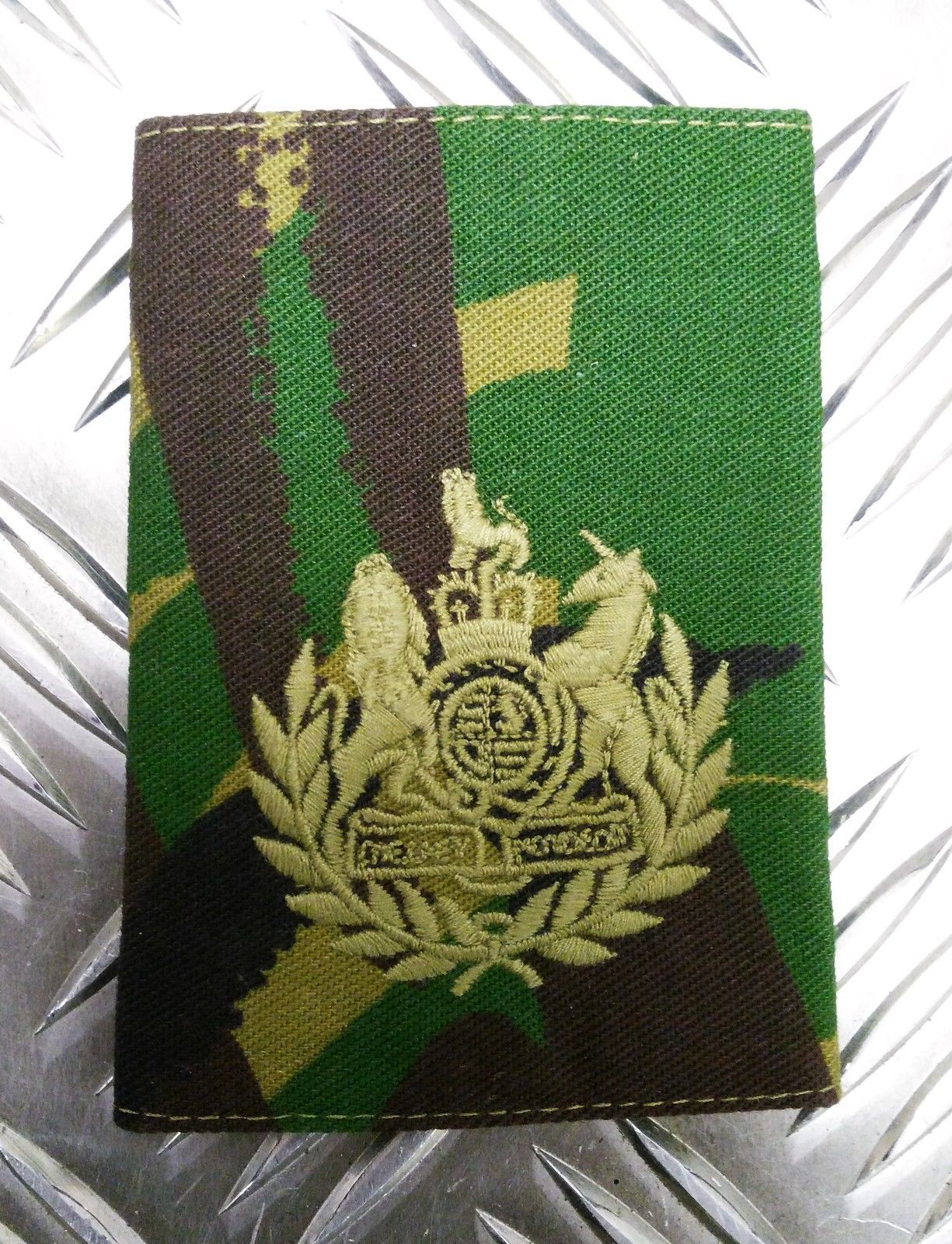 Genuine British Army Woodland Camo DPM Camo DR WO1 Rank Slide NEW