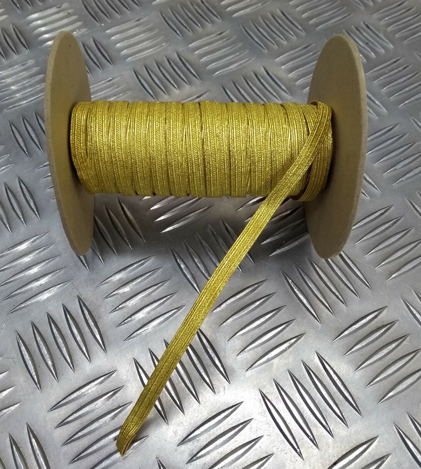 Gold Braided Orris OFC Officer Lace Genuine British Navy 1/4" Ribbon 25 metre Full Roll