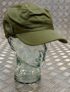 Vintage Army Green Baseball Cap Swedish M59 Combat / Fatigue Hat Size 60cm NEW