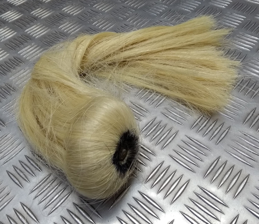 HCav White Plume Ceremonial Horse Hair Headwear British Army Household Cavalry