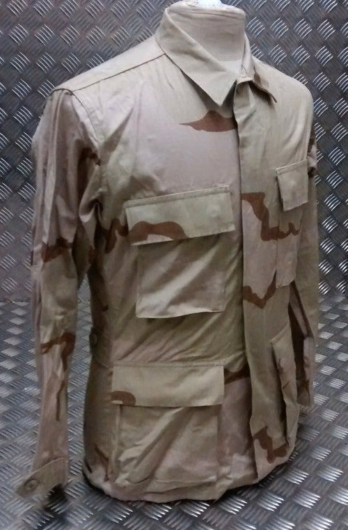 US Desert Jacket Vintage Ripstop Combat TRI Camo USA Pattern NEW