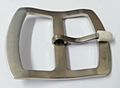 Genuine British Issue 40mm Metal Leather Prong Belt Buckle NEW