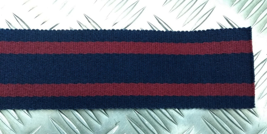 Genuine British Issue Two Tone Stable Belt Material Unknown Regiment