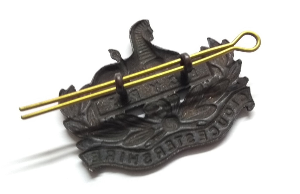 Gloucestershire Hat Badge Regimental Insignia Old British Army Dress Uniform