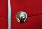 British Army Red Bandsman Tunic RG Ceremonial and Parade Jacket Big Size