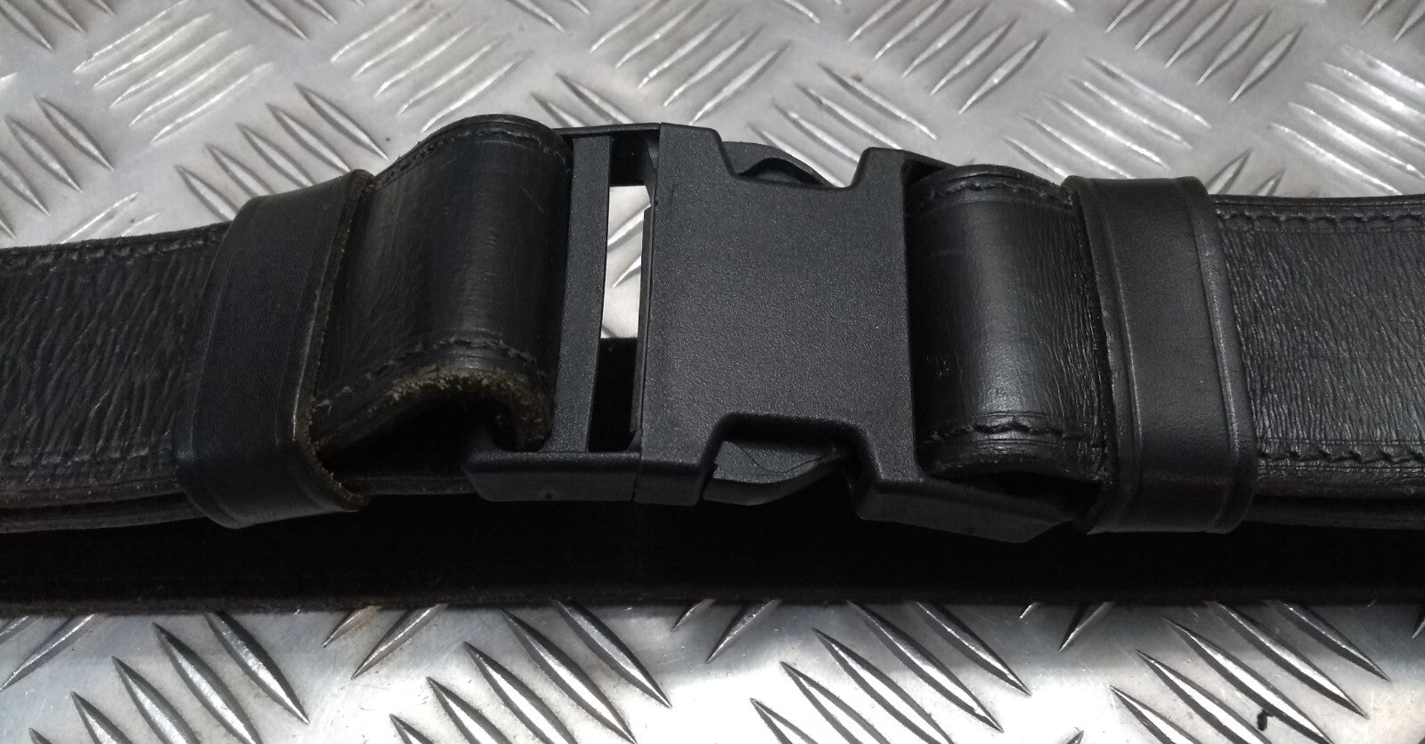 Special OPS Belt Load Carry Details Leather With Quick Release Buckle