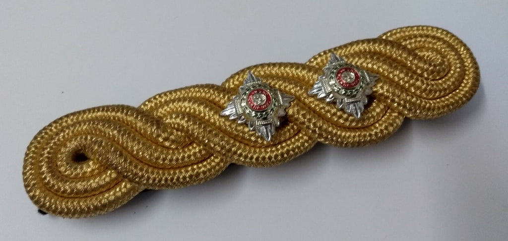 Lieutenant Rank Gold Wire Cord Shoulder UK Issue