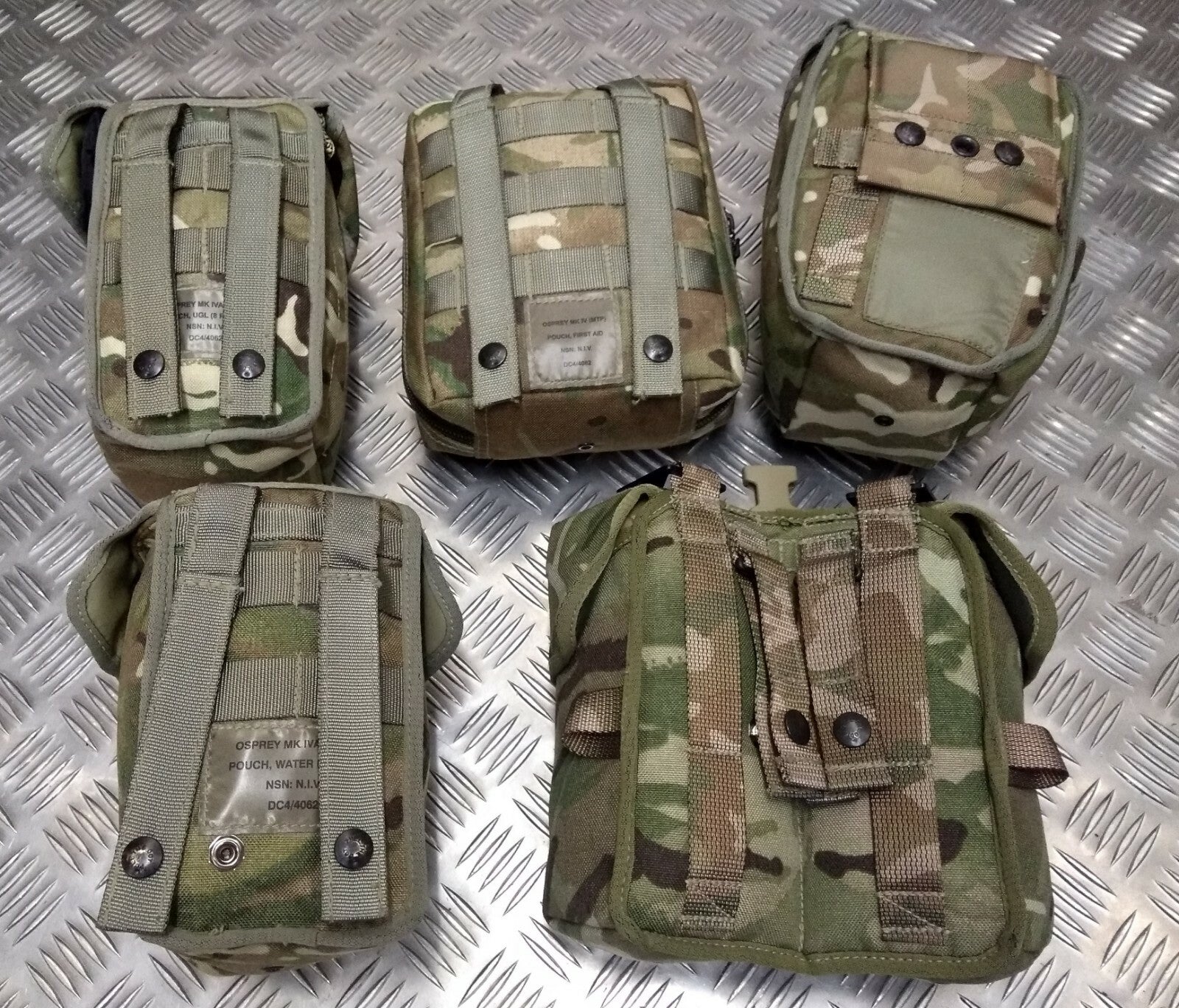 MTP Tactical Assault Vest Pouch Multi Terrain Pattern STD & Molle Style