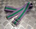 Canvas Festival Webbing Belt & Metal Buckle Fully Adjustable 1 Size Fits All