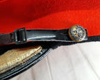Vintage Royals Hat Officers Dress British Army Royal Hampshire Insignia Buttons