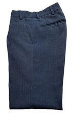 Vintage Dress Trousers RAF Royal Air Force Mens Blue - Grey 1972 Pattern Waist 72cm