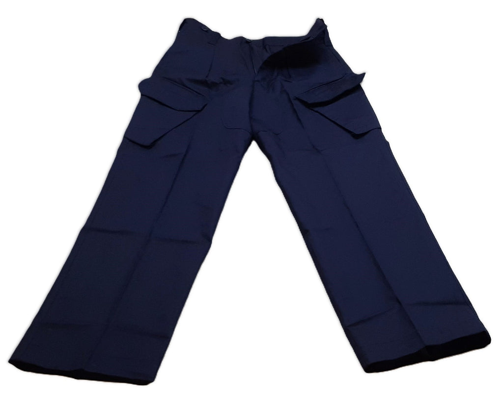 Navy Combat Trousers RN British Royal Naval Blue FR Flame-Retardant Combats NEW