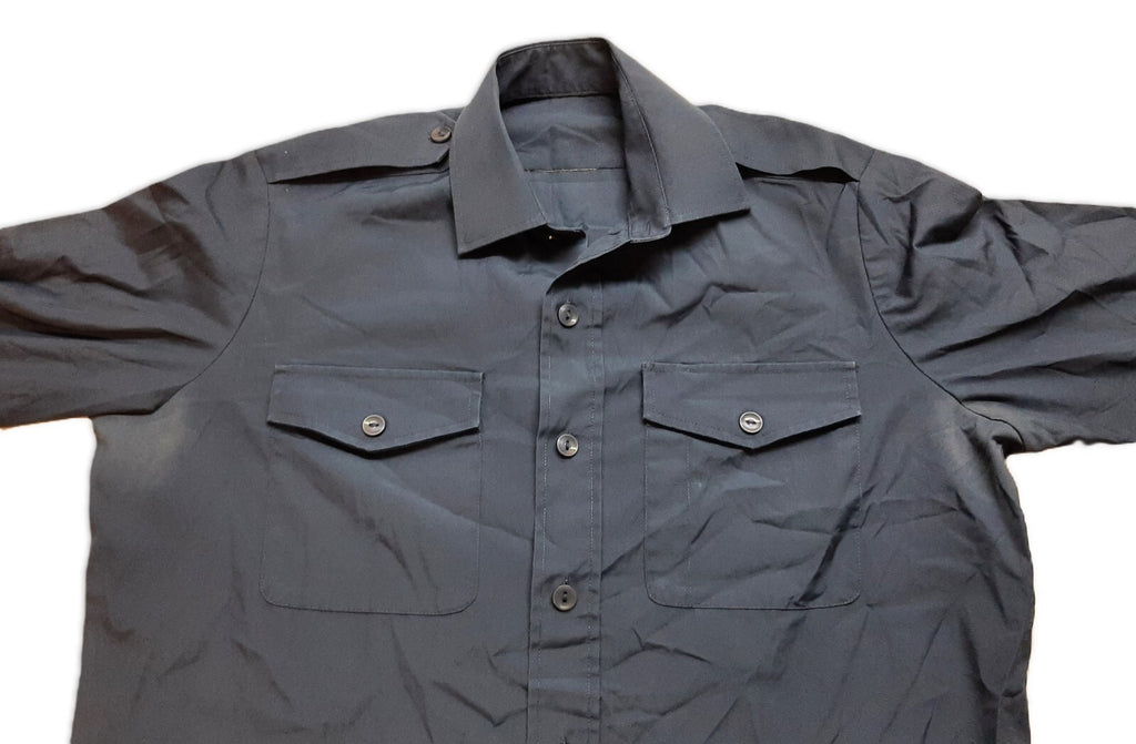 Blue Working Shirt RAF Royal Air Force and Army Blue or Blue Grey Colour Assorted Grade 2