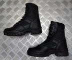 Lightweight Combat Boots With Shock Absorbing Anti Slip Soles Highlander UK4