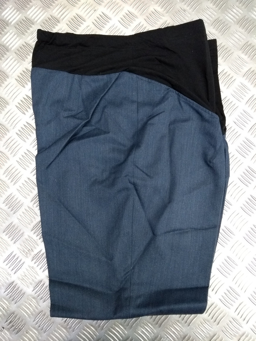 WRAF / RAF Royal Air Force Maternity Trousers Airforce Blue Grey Womans Slacks - NEW