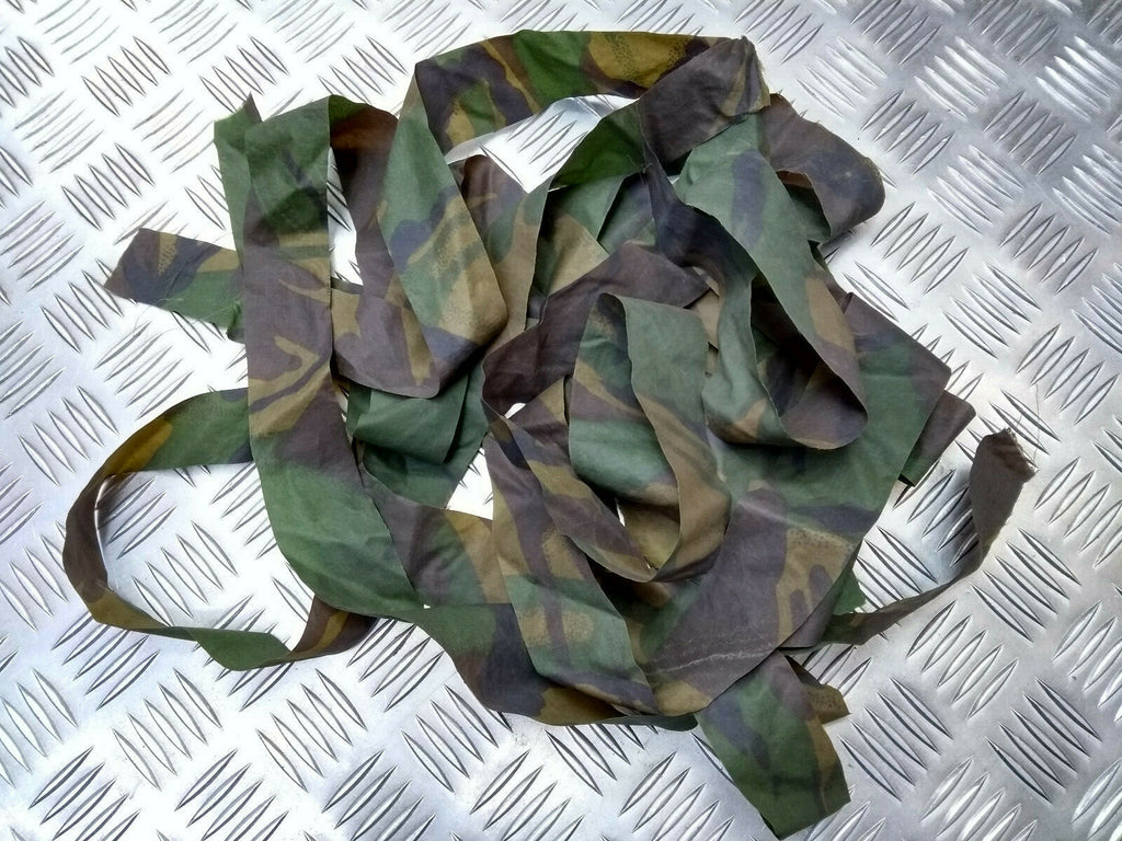 Waterproof Disruptive Pattern Material DPM Garnish Scrim Strip Set Ghillie Camo