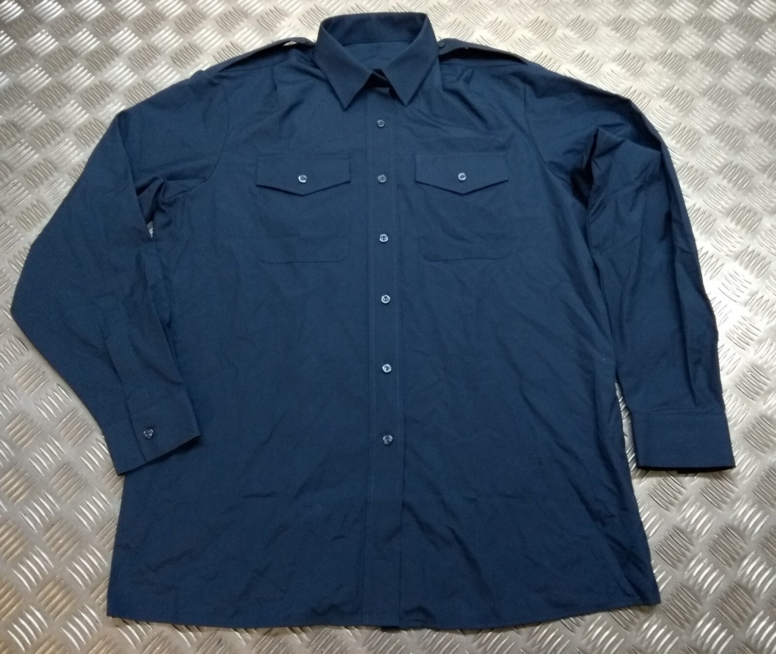 WRAF / RAF Royal Air Force Working Shirt Female Long Sleeve Air Force Blue Grey Colour Assorted Size