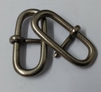 Genuine Vintage British Issue Nickel Plated 1" Prong Rings x2 NEW