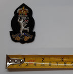 Signals Cap Badge British Army Wire Braided R Signals Insignia "Jimmy" Patch