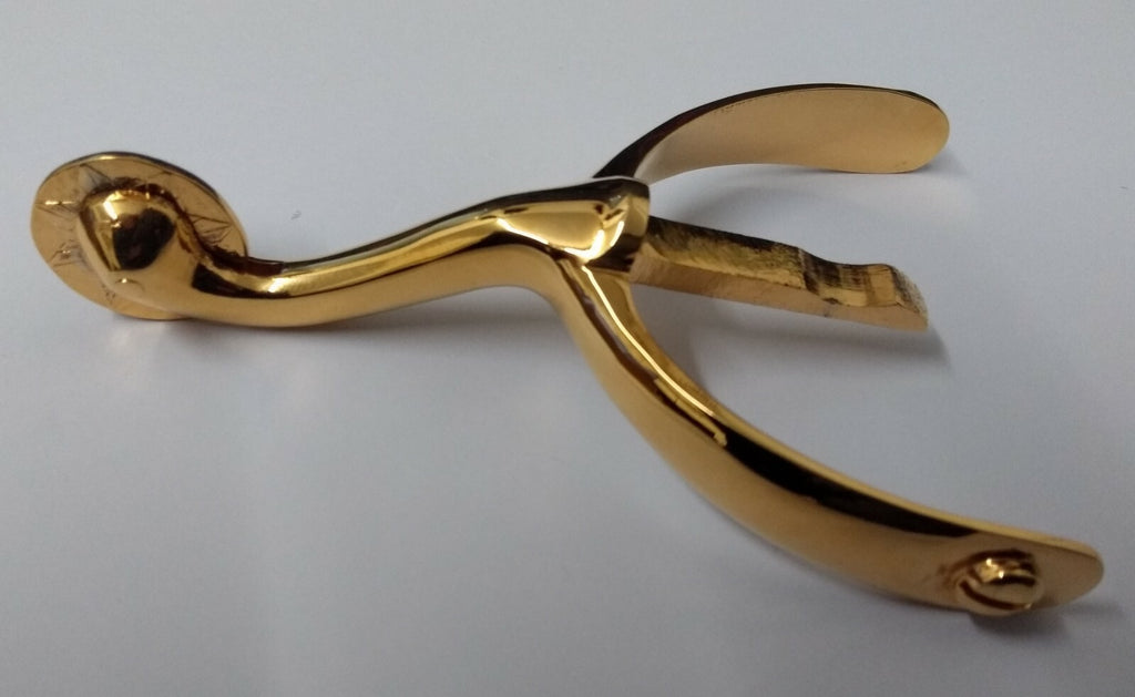 Genuine Swan Neck Box Spurs, Officers Gilt Parade Boots Spurs SPP1