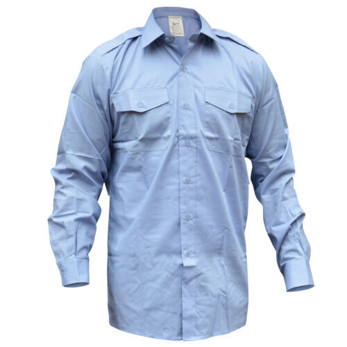 RAF Royal Air Force Shirt Blue Long Sleeve or Short Sleeve Various Sizes Available GD2