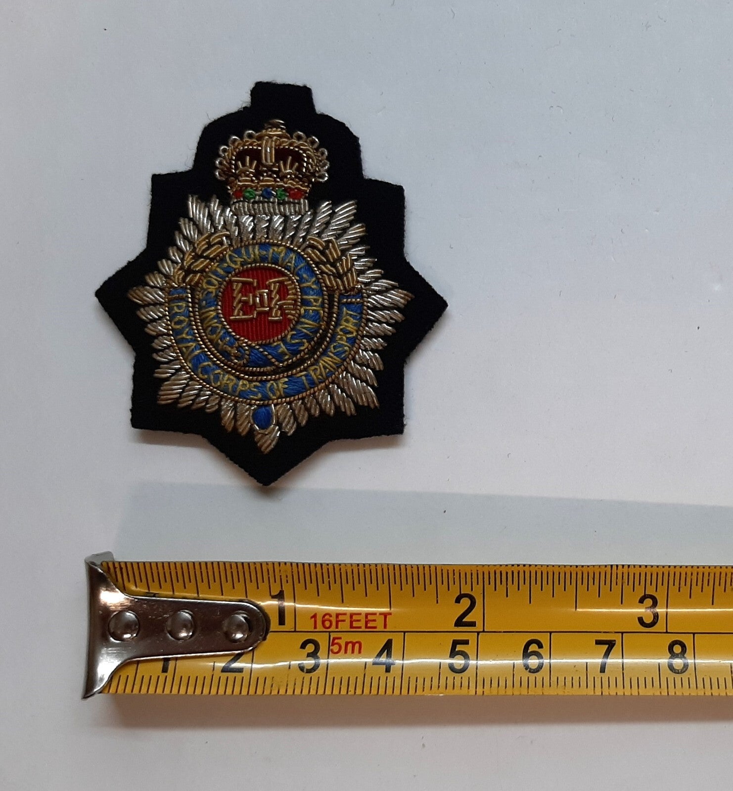 Vintage RCT Cap Badge British Army Old Pattern The Royal Corps of Transport