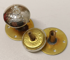 Royal Pioneer Corps Insignia "Labor Omnia Vincit" Screw Base Buttons 30L