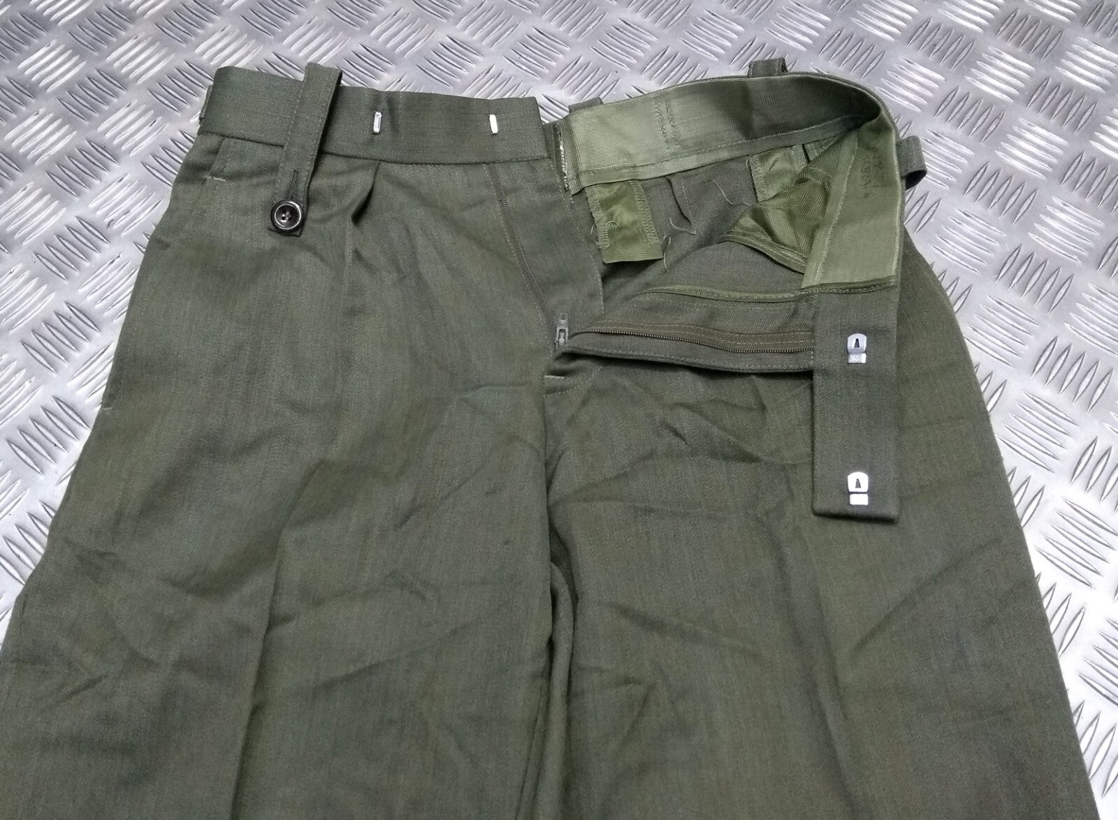 RM Lovat Green Barrack Dress Trousers Size 75/80/96cm (80cm Short)- NEW