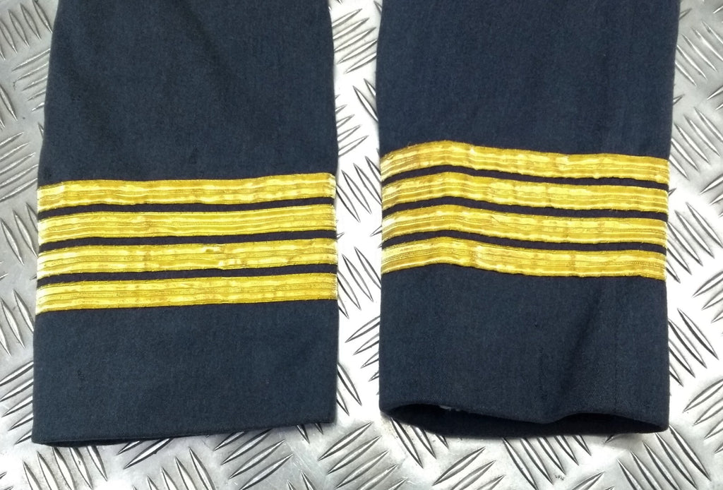 RAF Royal Air Force Vintage Mess Jacket Airforce Blue Grey OFC With Braided Cuffs