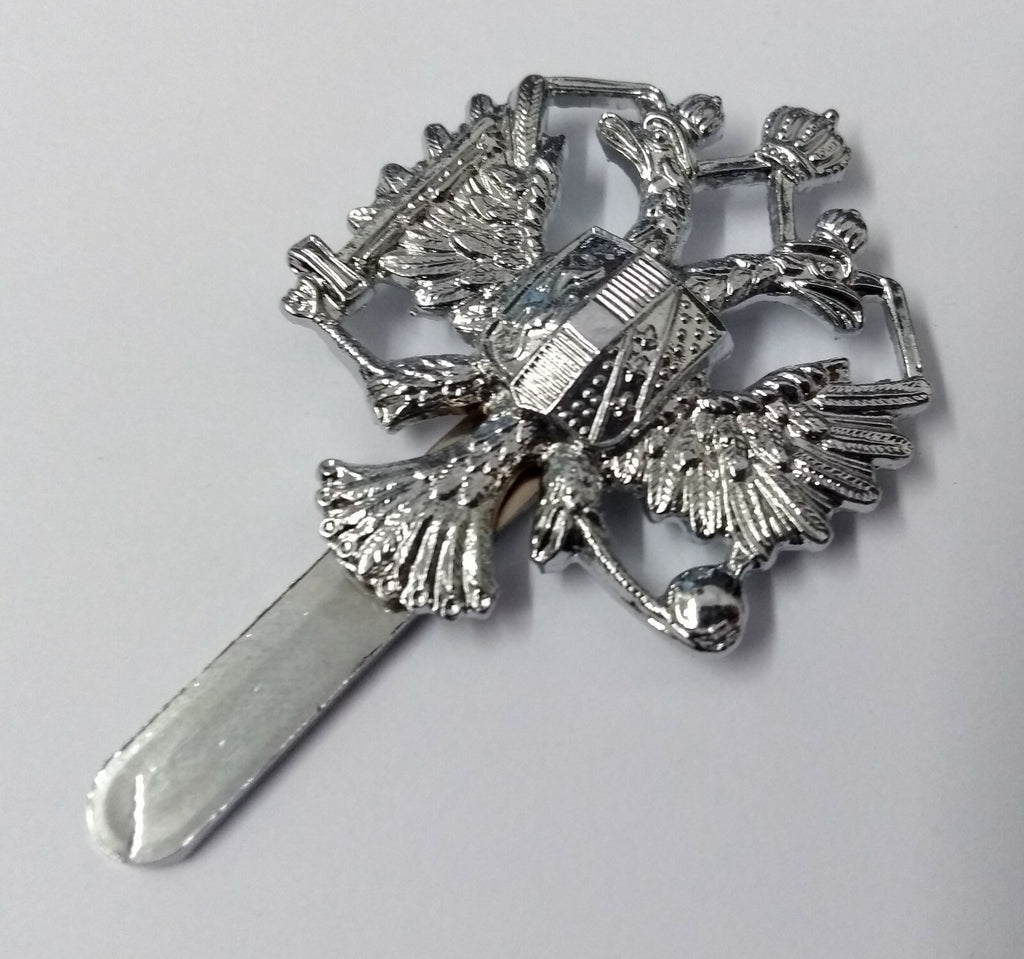 Genuine British Army Issue 1st QDG Queens Dragoon Guards Hat Badge NEW