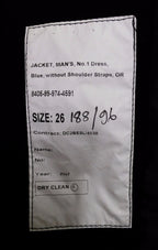 British Army No1 Blues Dress Jacket WO Duke of Lancs Style Fancy Dress / Costume