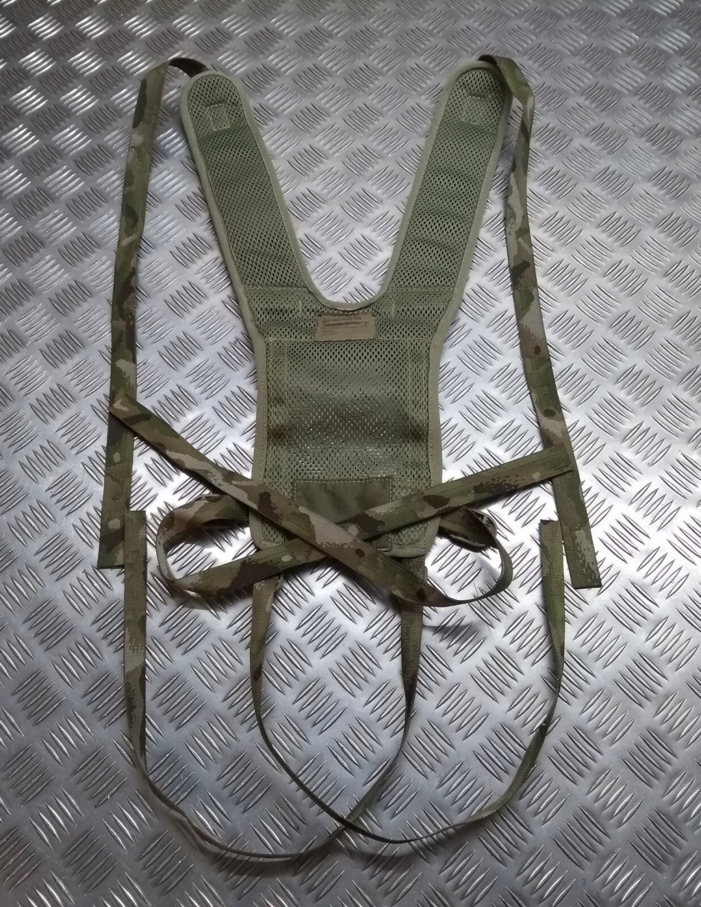 MTP PLCE Yoke Main Webbing Harness IRR British Forces MultiCam Pattern - Used