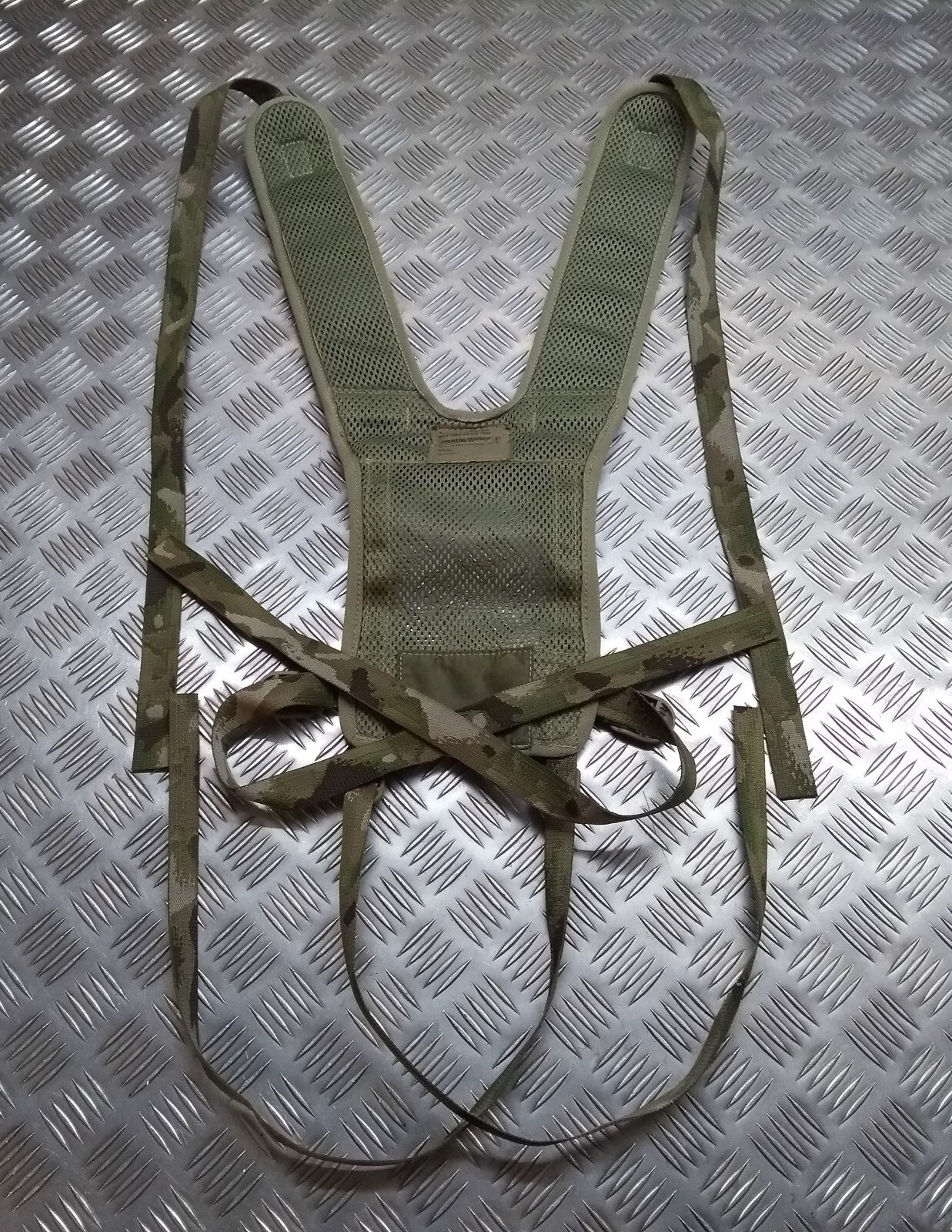 MTP PLCE Yoke Main Webbing Harness IRR British Forces MultiCam Pattern - Used