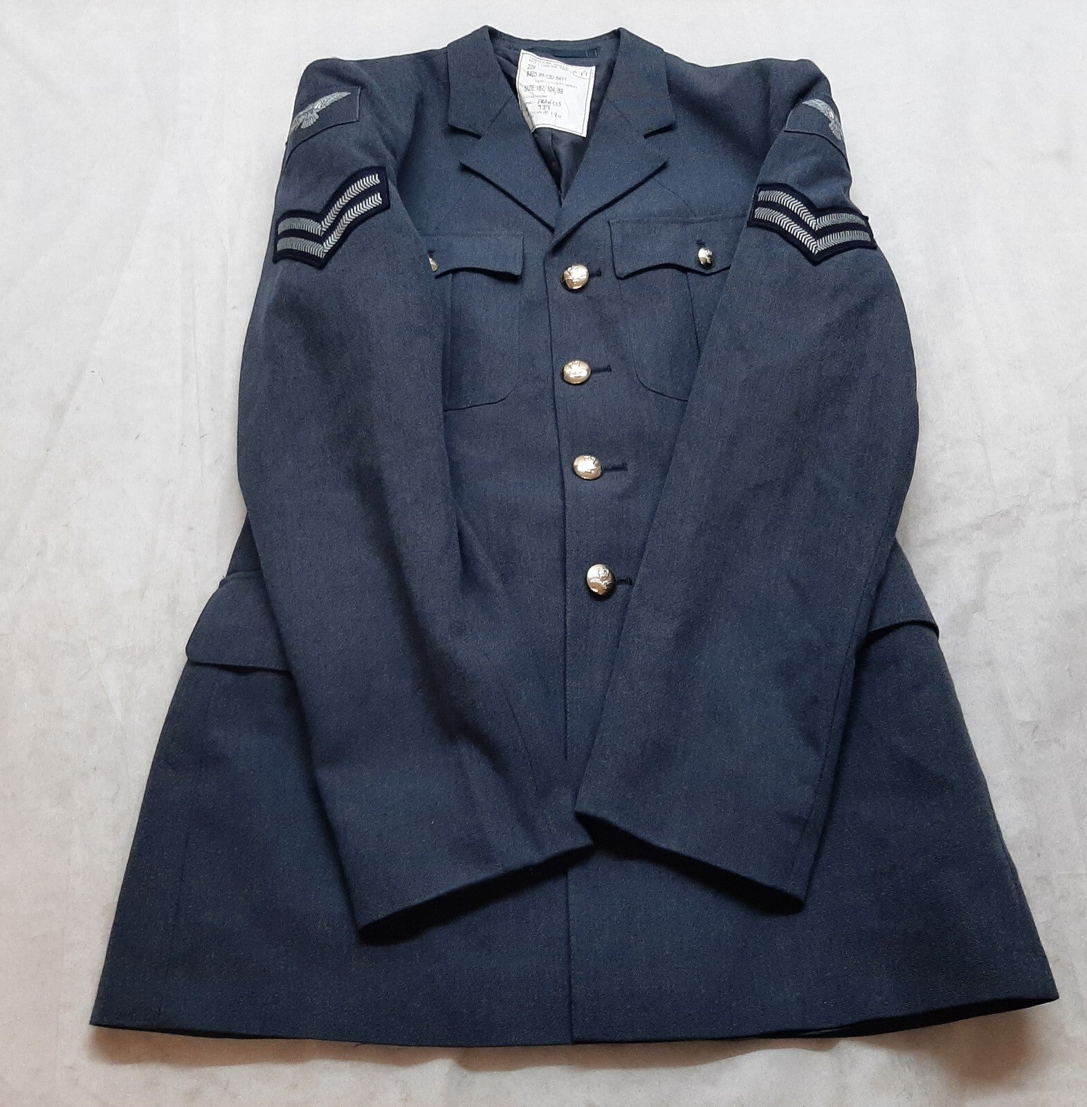 RAF No1 Jacket Royal Air Force Blue/Grey Colour Number 1 Older Pattern Dress