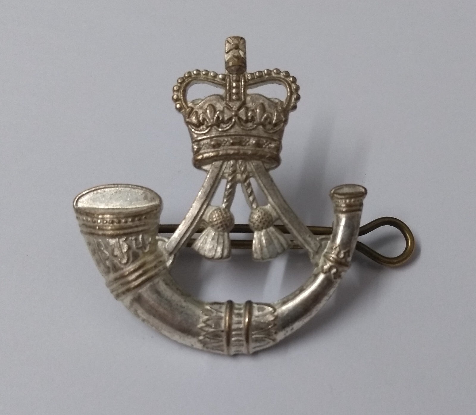 The Rifles Insignia Uniform Dress Hat Badge Genuine British Army Issue With Pin