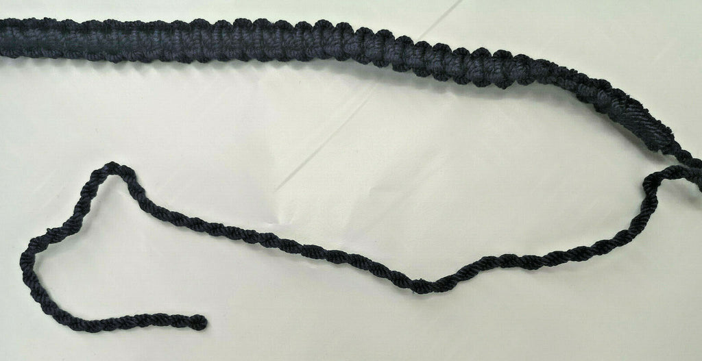 Lanyard Macramé style 3 ply French Navy Blue Colour Ceremonial - NEW