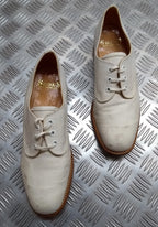 Naval White Shoe British Navy Tropical Service Dress Uniform Old Pattern 250M