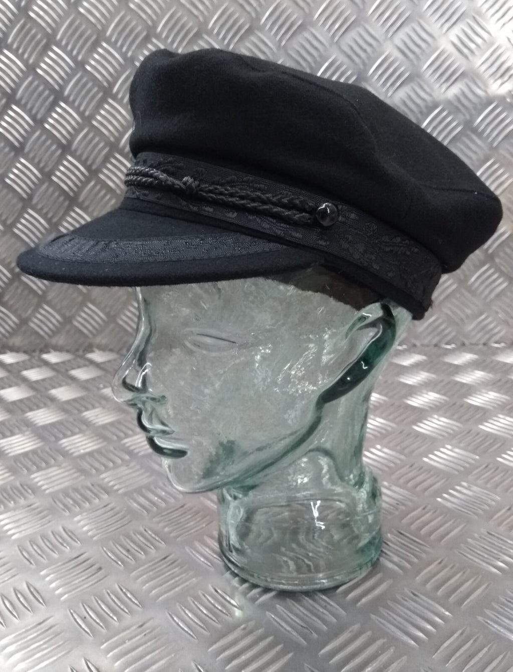 Maritime Sailor Cap, Naval Breton Type Greek Fisherman & Yachtsman Boating Hat