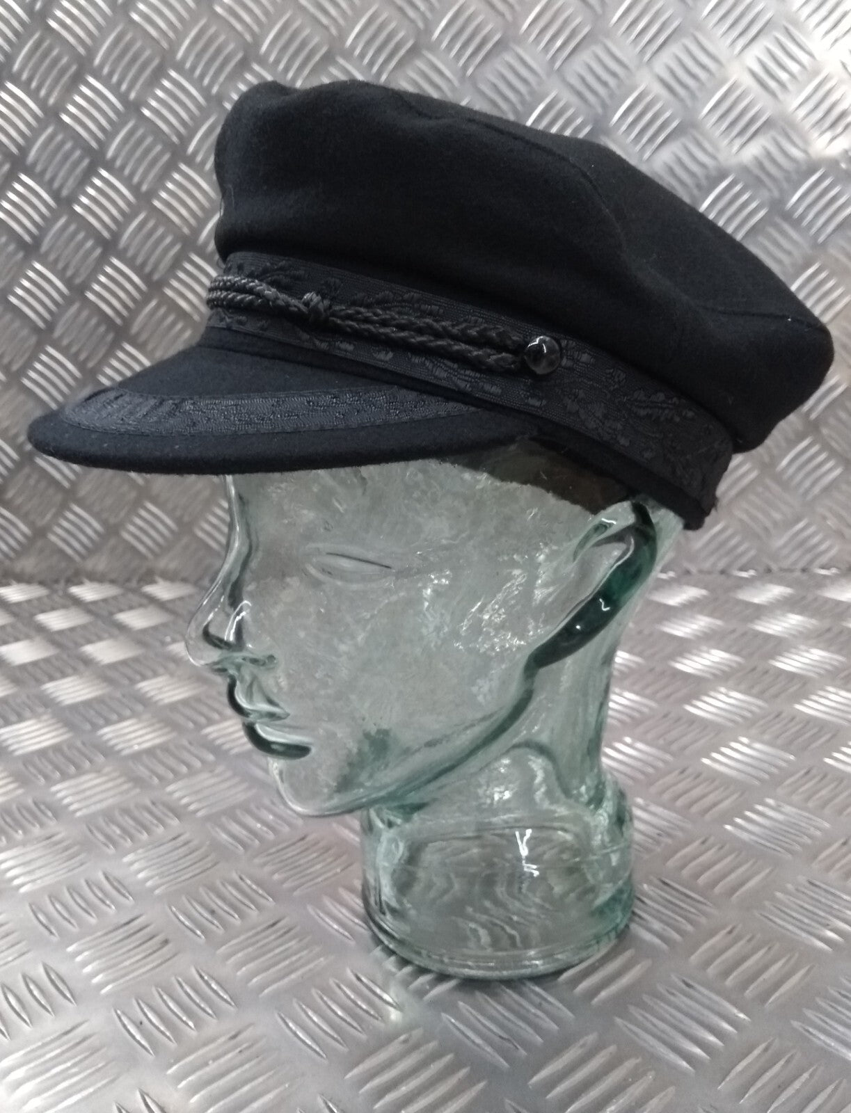 Maritime Sailor Cap, Naval Breton Type Greek Fisherman & Yachtsman Boating Hat