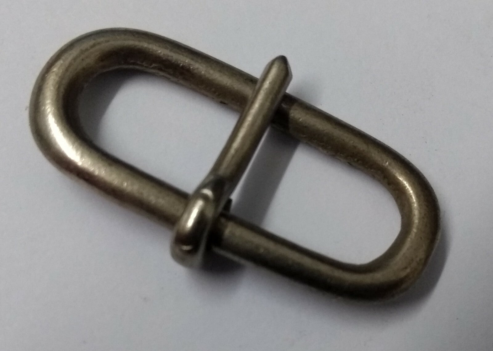 Genuine Vintage British Issue Nickel Plated 1" Prong Rings x2 NEW