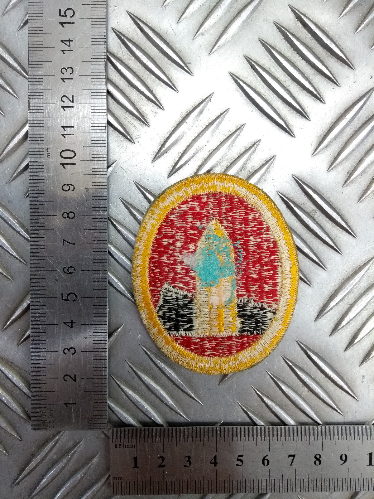 US Hawaian Coast Artillery Braided Patch US