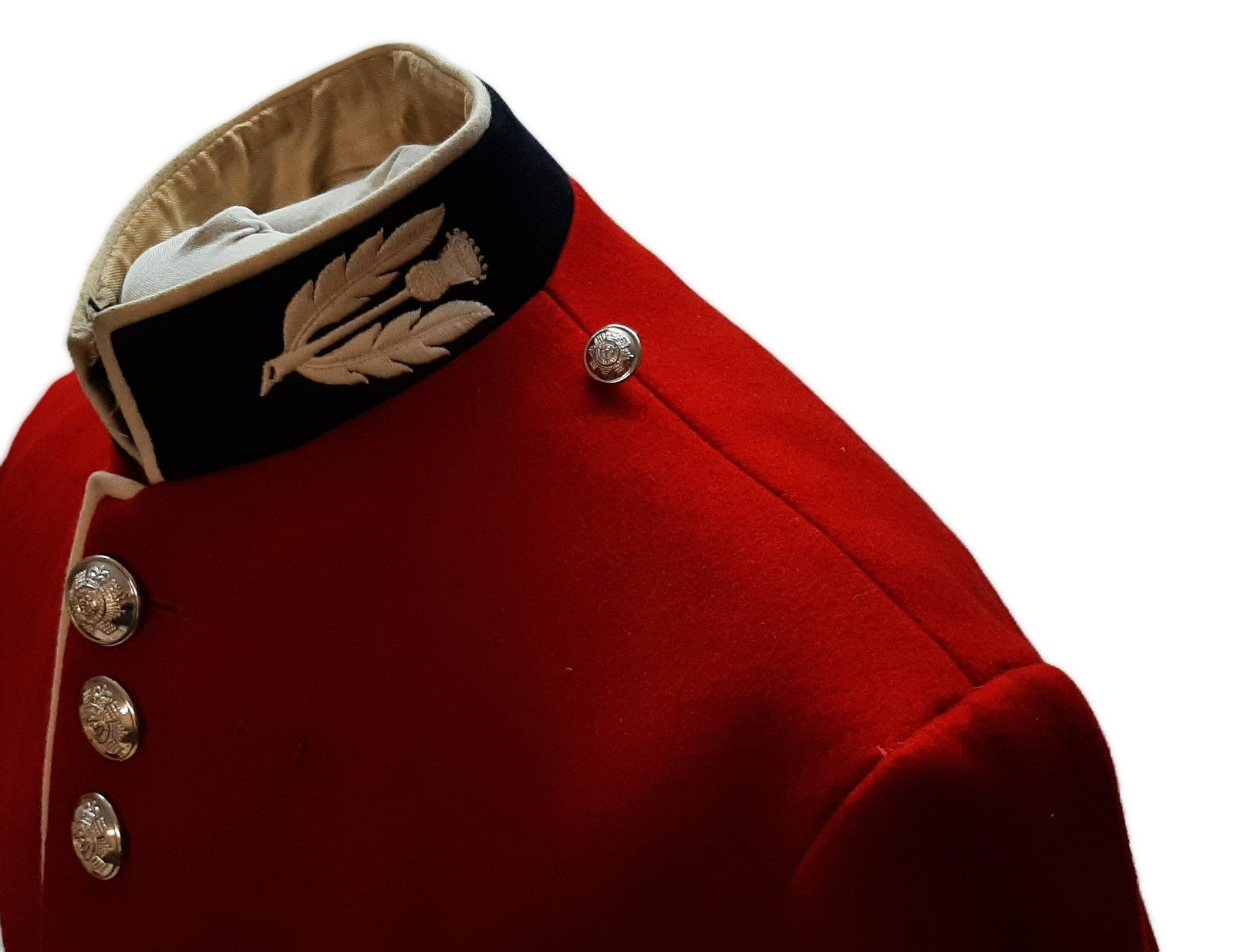 British Army Scots Tunic Royal FG Red Jacket Size 42.5"