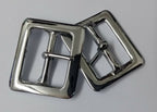 Genuine British Issue 1" Chrome Plated Single Prong Buckles X2 STD46