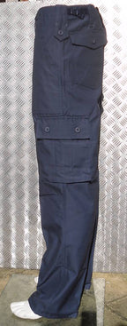 Navy Blue Military Style Combat Cargo / Utility / Field Trouser Size 26"-30" NEW
